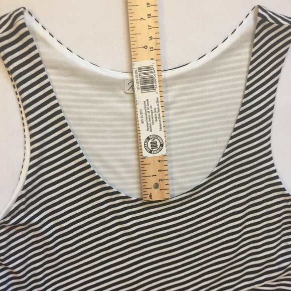 Kismet High-Low/Mullet Striped Sleeveless Dress XS - Picture 11 of 13
